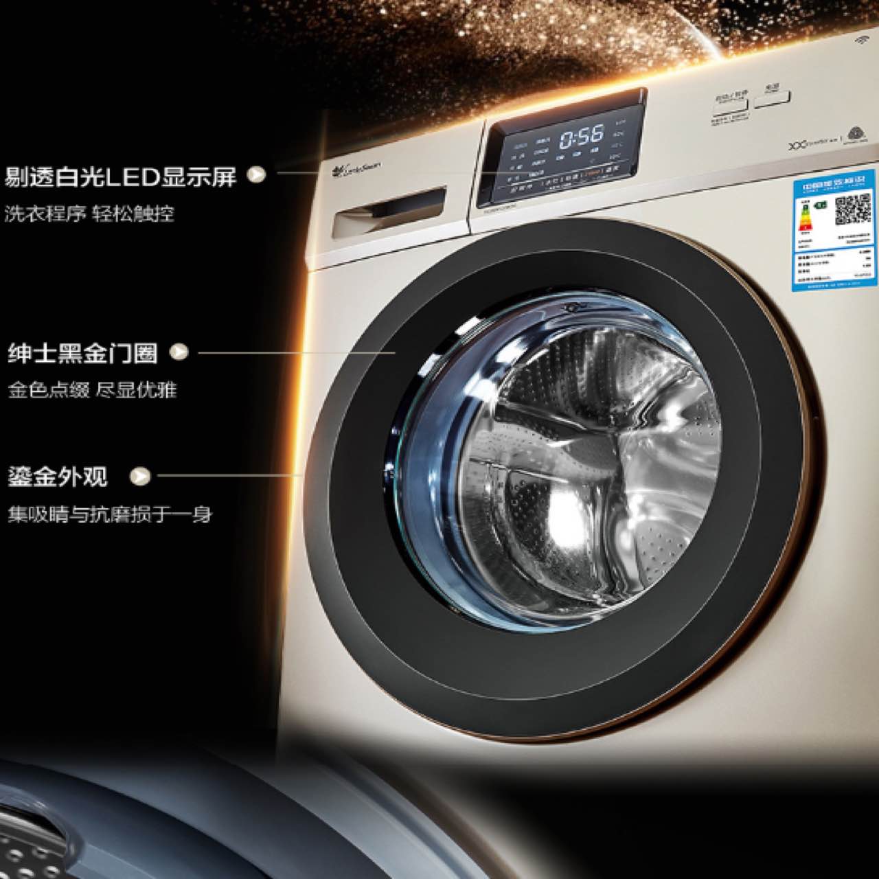 Littleswan/小天鹅 TG100V120WDG 10kg公斤变频滚筒全自动洗衣机