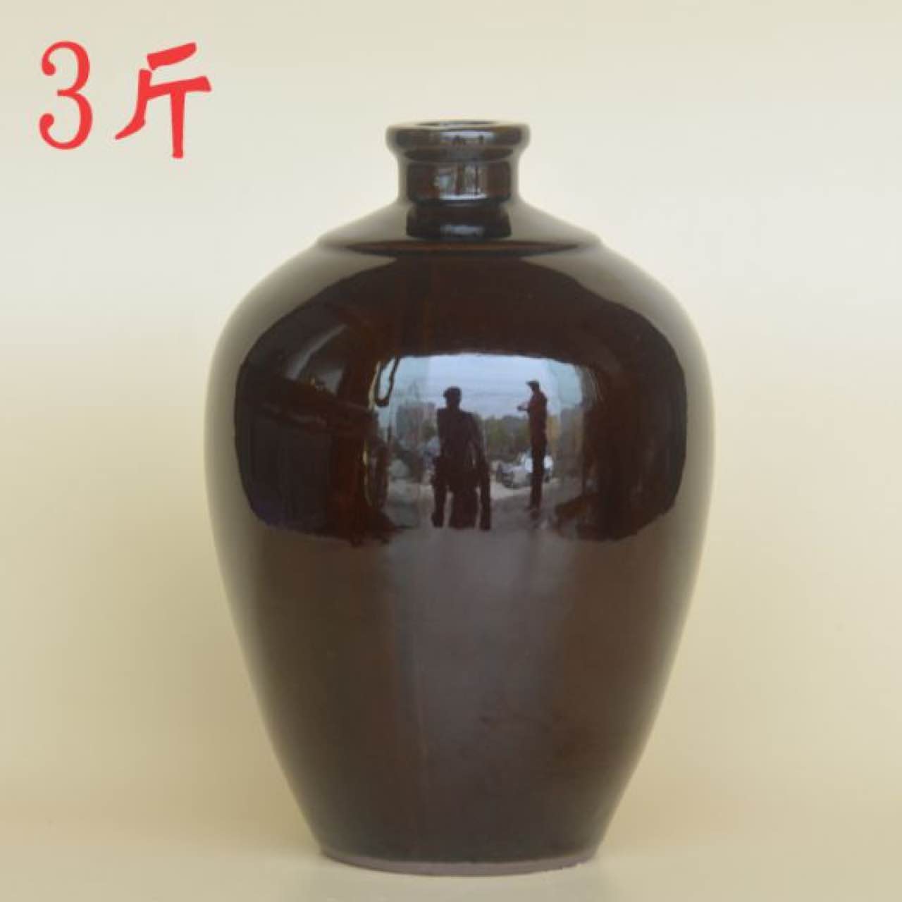 宜兴土陶陶瓷酒坛酒瓶半斤1斤装2斤3斤5斤装空酒瓶子古典带盖密封