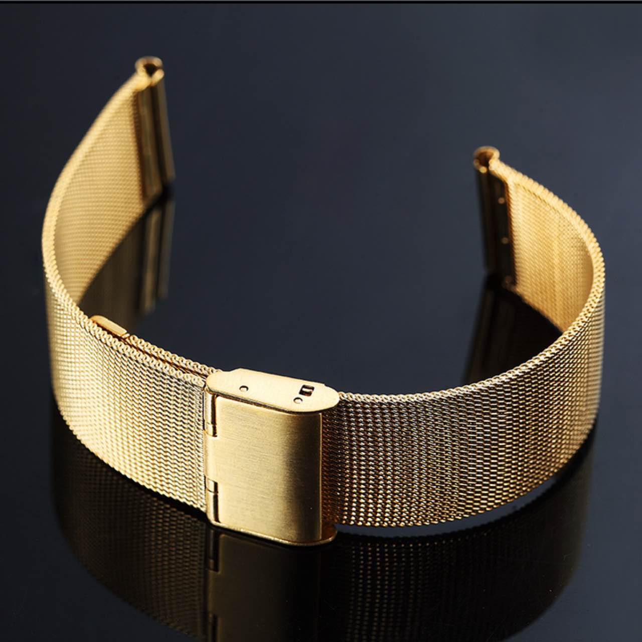 代用DW表带等不锈钢通用米兰手表带男女超薄精钢手表配件6824包邮