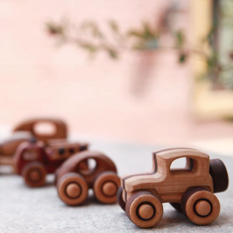 木车 桌面玩具 木玩具 JEEP 几木良品 几木工坊 手作原创